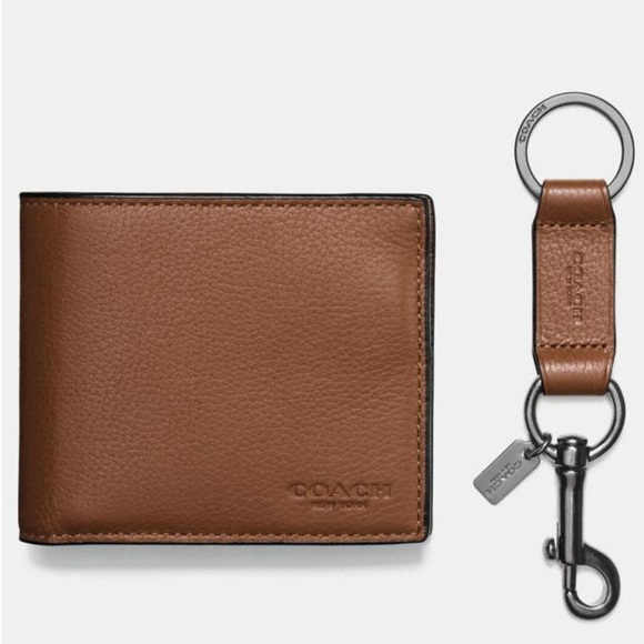 NWT Coach Wallet and card case with key fob - Picture 7 of 7